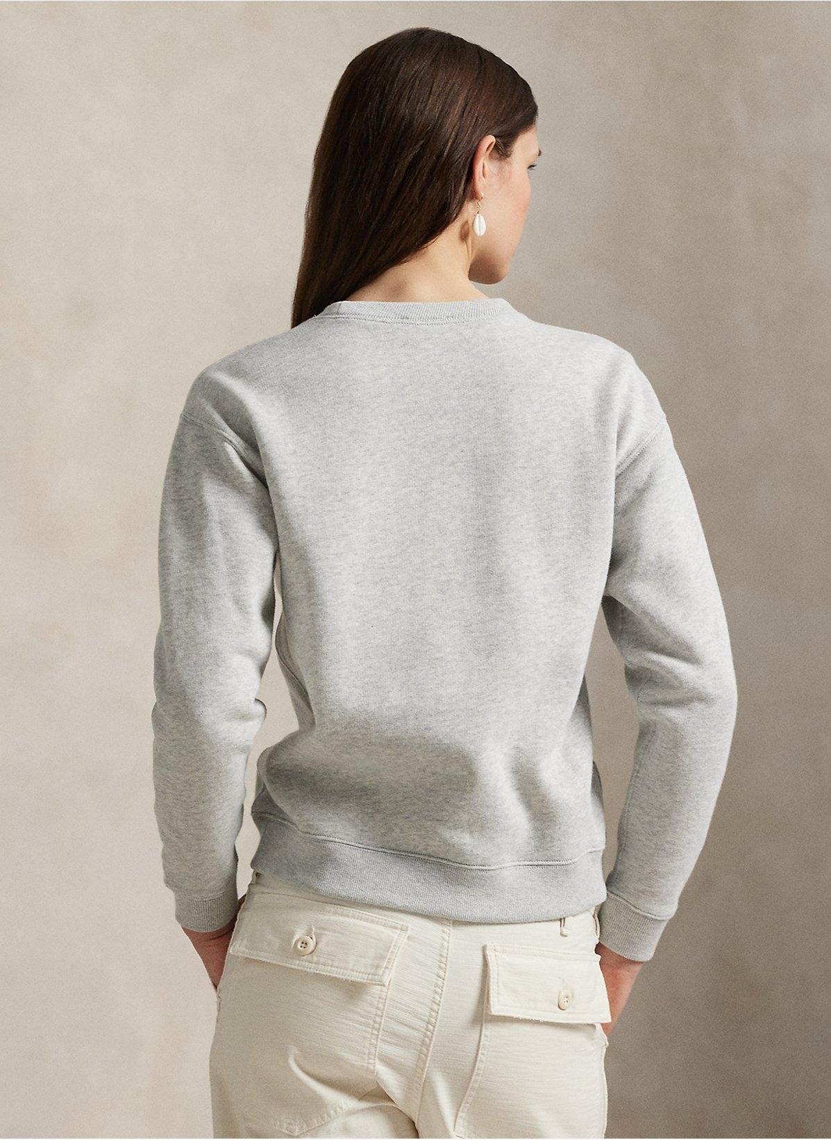 Felpa in misto cotone stampa Polo Bear 211972794 001 RALPH LAUREN 
