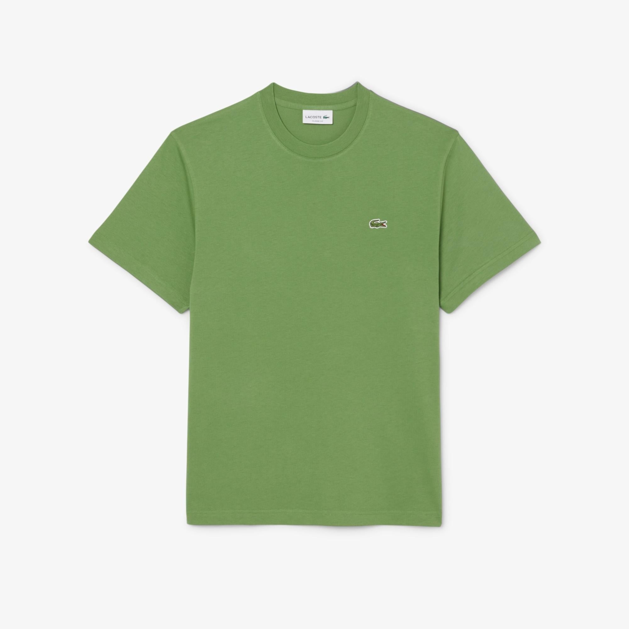 T-shirt uomo in cotone TH7318 02M LACOSTE 