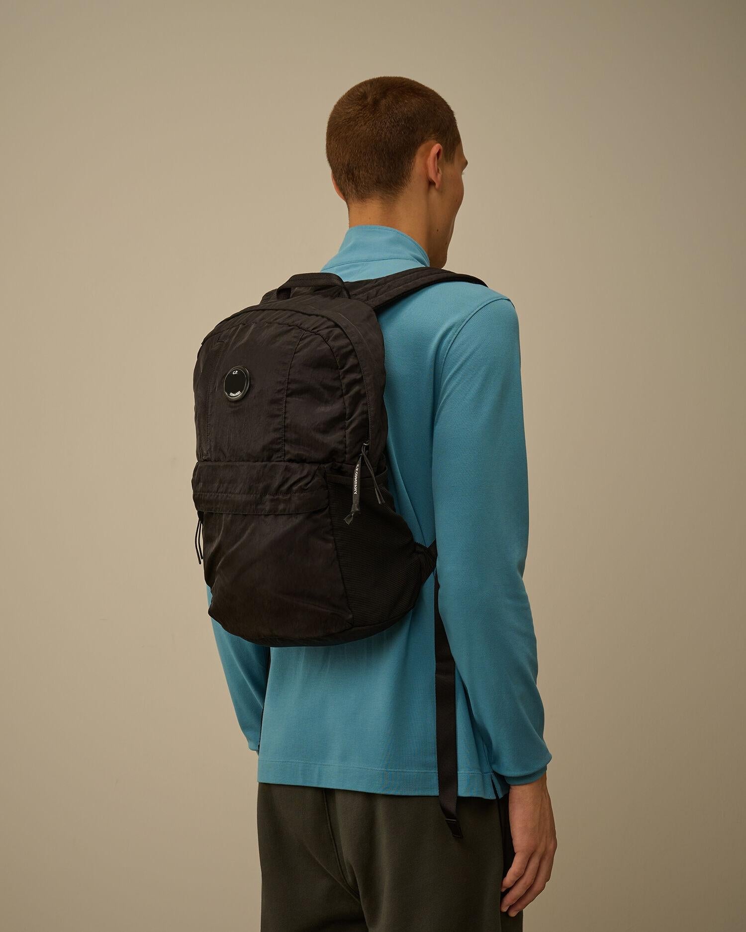 Nylon B Lens Backpack<BR/> CMAC737A 999 C.P. COMPANY 
