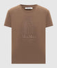 T-shirt in jersey con ricamo