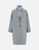 CAPPOTTO IN VELOUR WOOL CLOTH E NYLON ULTRALIGHT