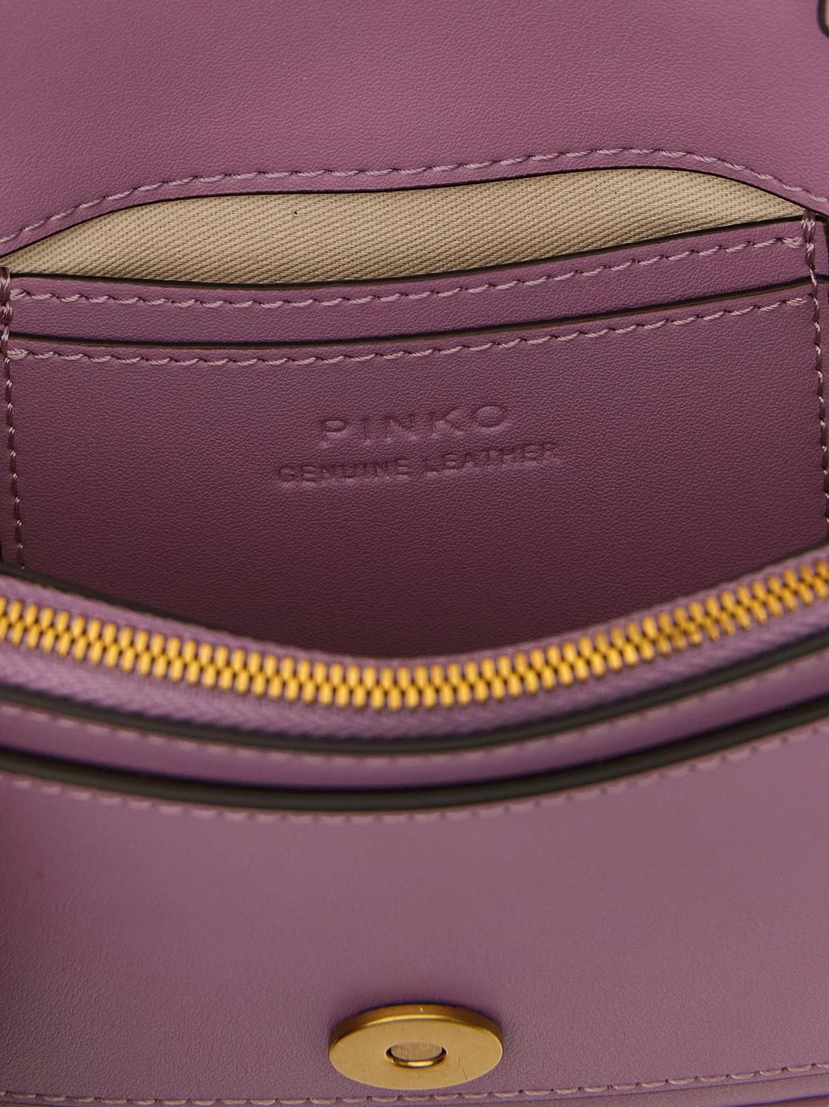 Borsa piccola pocket Love Bag One Simply<BR/> 100061A0F1 LILQ PINKO 