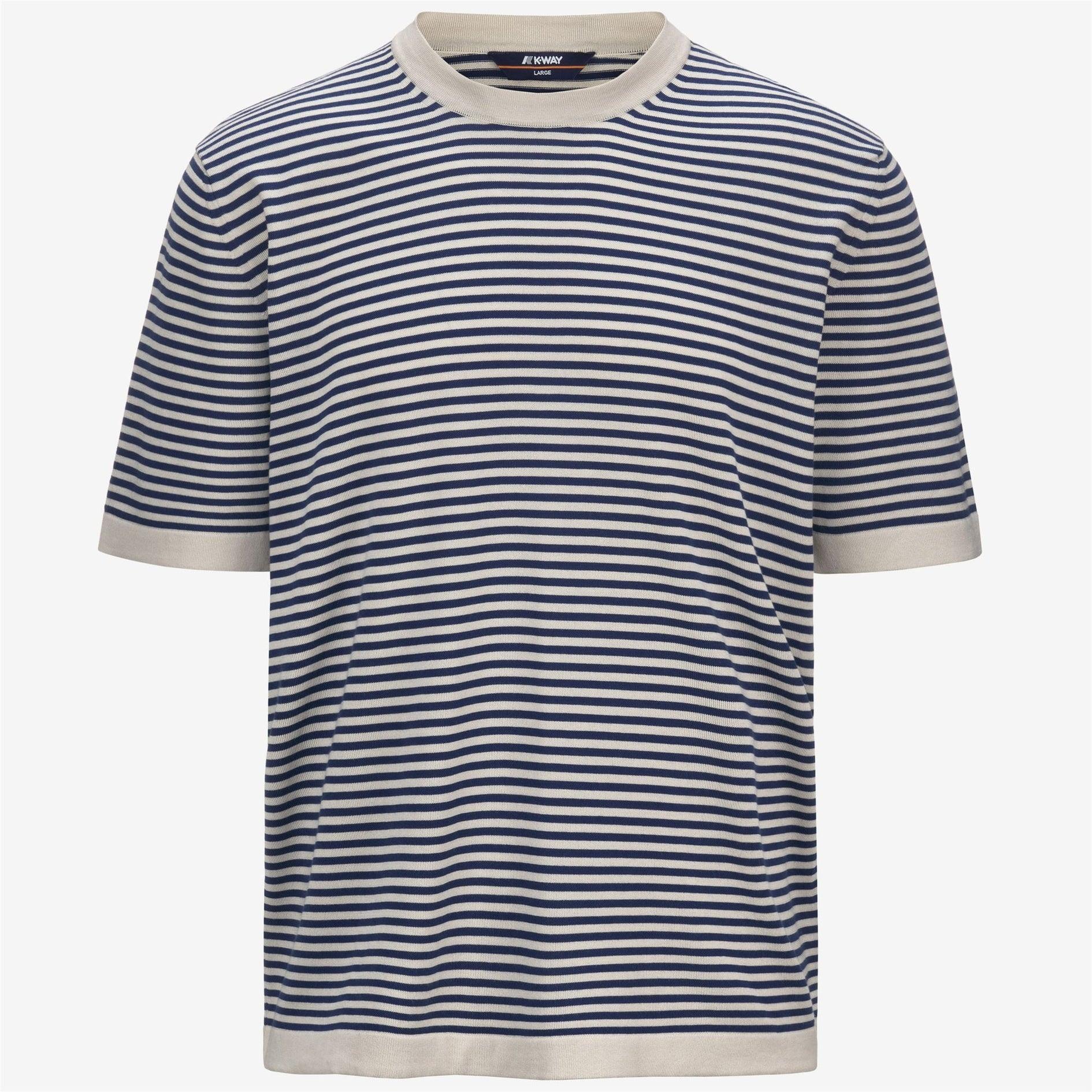 Maglia in cotone a righe COMBE STRIPES