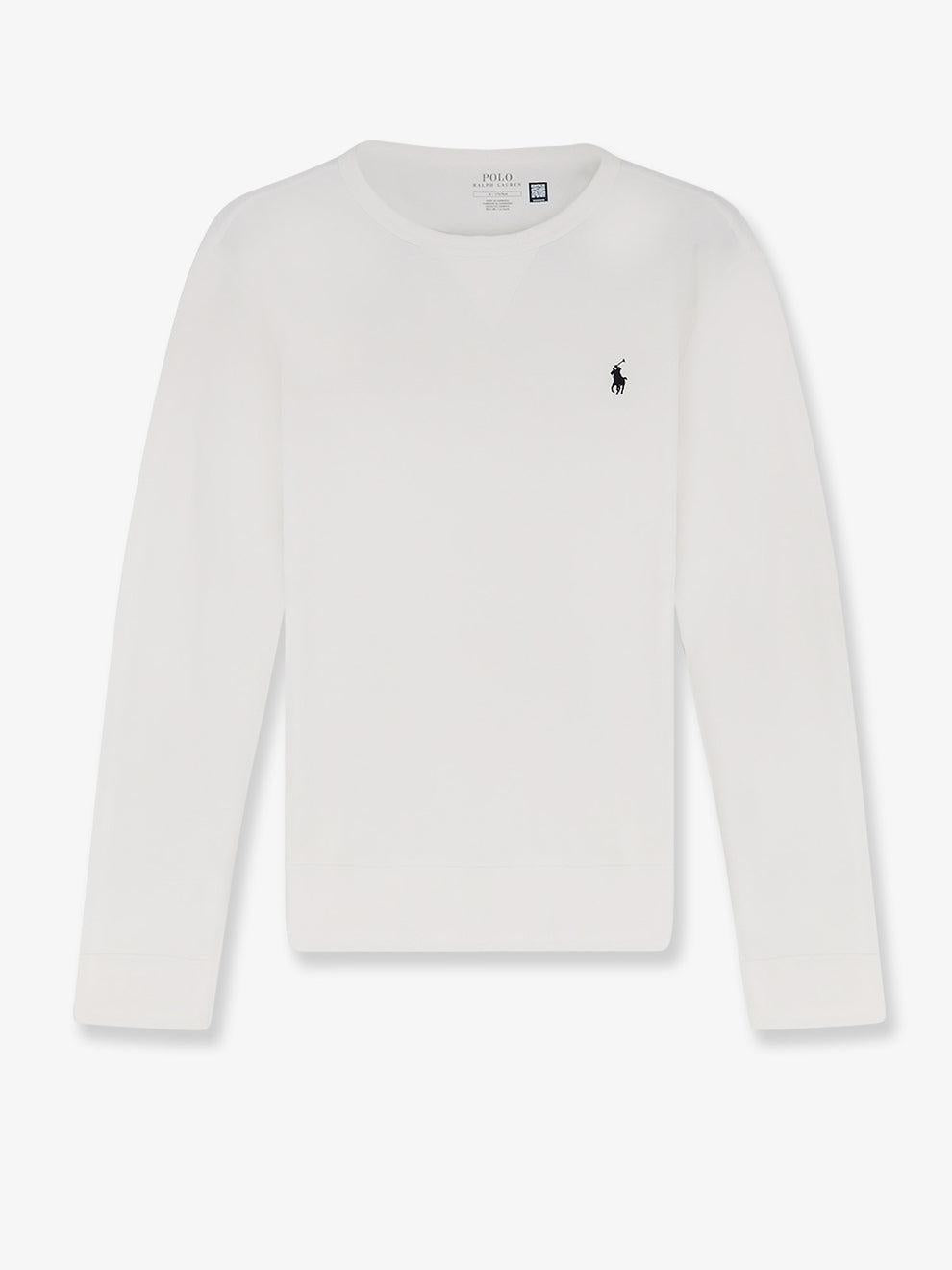 Felpa POLO RALPH LAUREN<BR/>in misto cotone con ricamo iconico 710961139 500 RALPH LAUREN 