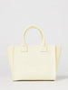 Borsa shopper piccola Beach in rafia con logo Love Birds