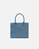 Borsa shopper piccola Beach in rafia con logo Love Birds