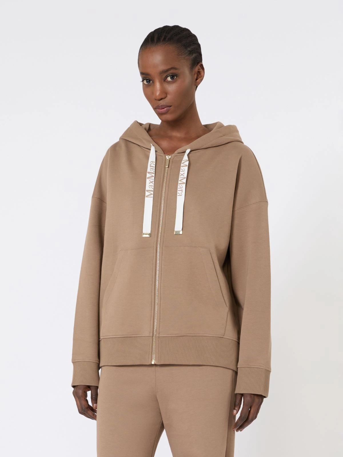 SMMJOUR<BR/>Felpa con zip in jersey tecnico SMMJOUR 006 S MAX MARA 