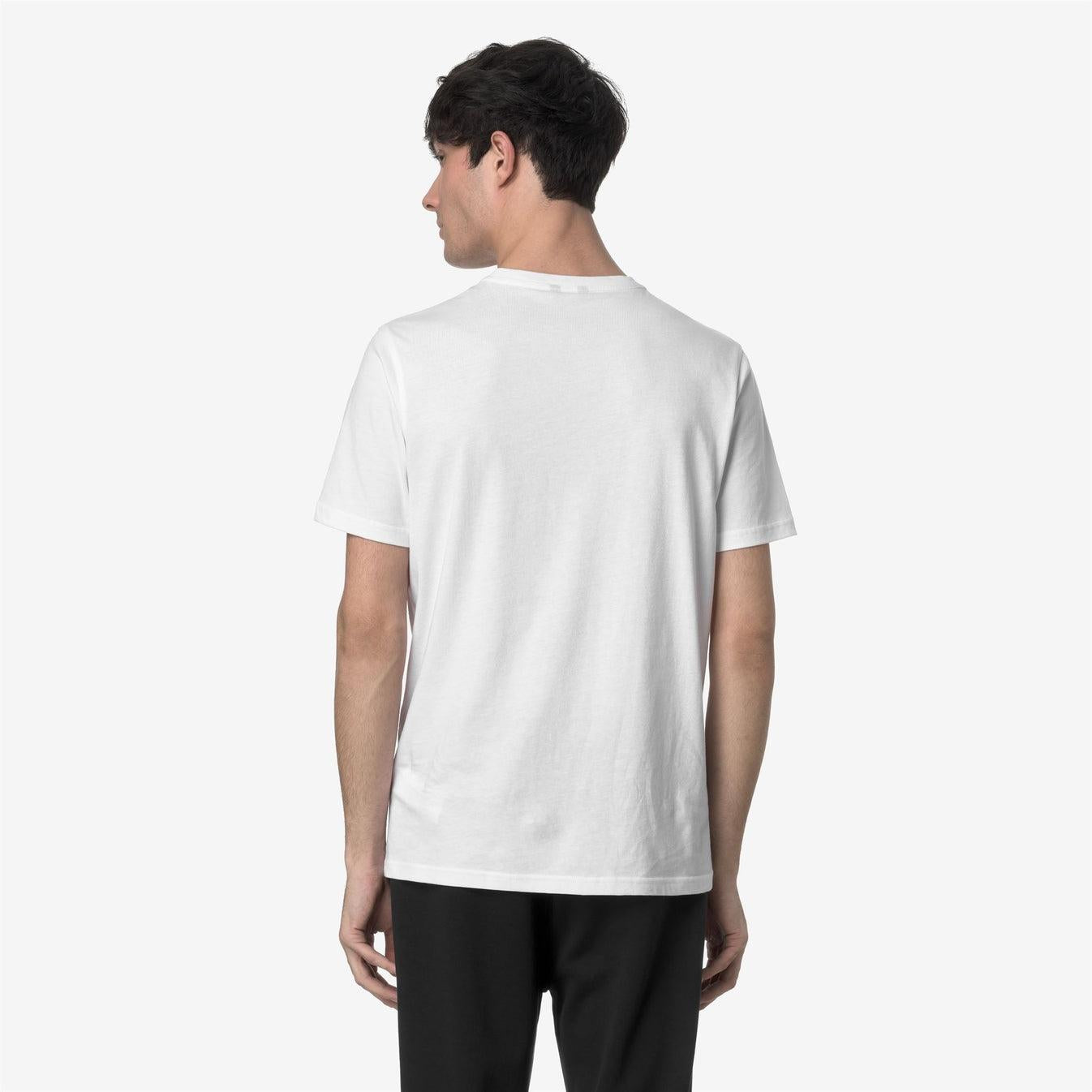 ODOM JERSEY SLIM<BR/>T-Shirt Slim Fit Cotone K7125UW 001 K-WAY 