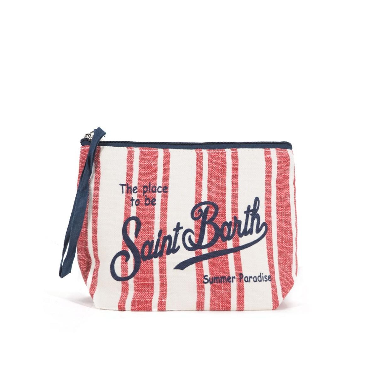 Pochette Aline in lino ALI0004 01465H MC2 SAINT BARTH 