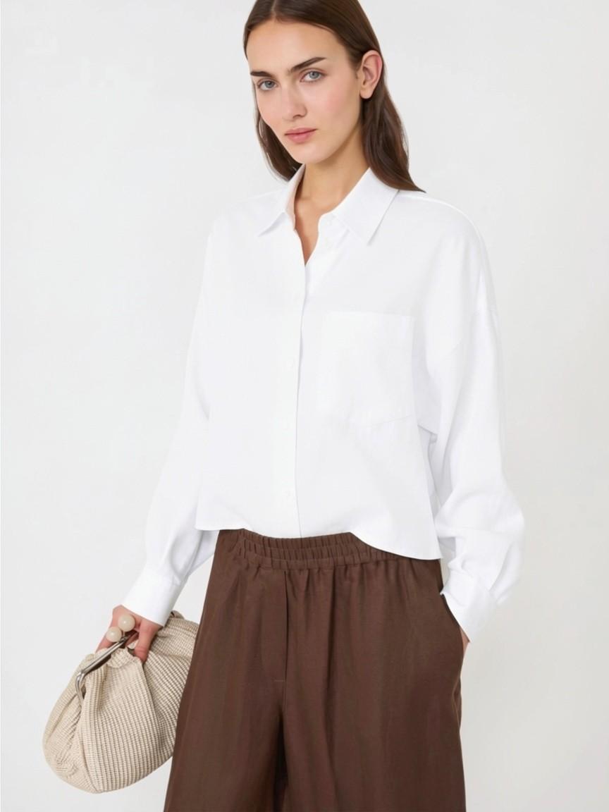Camicia in tela di lino WKDWERNER 001 WEEKEND 