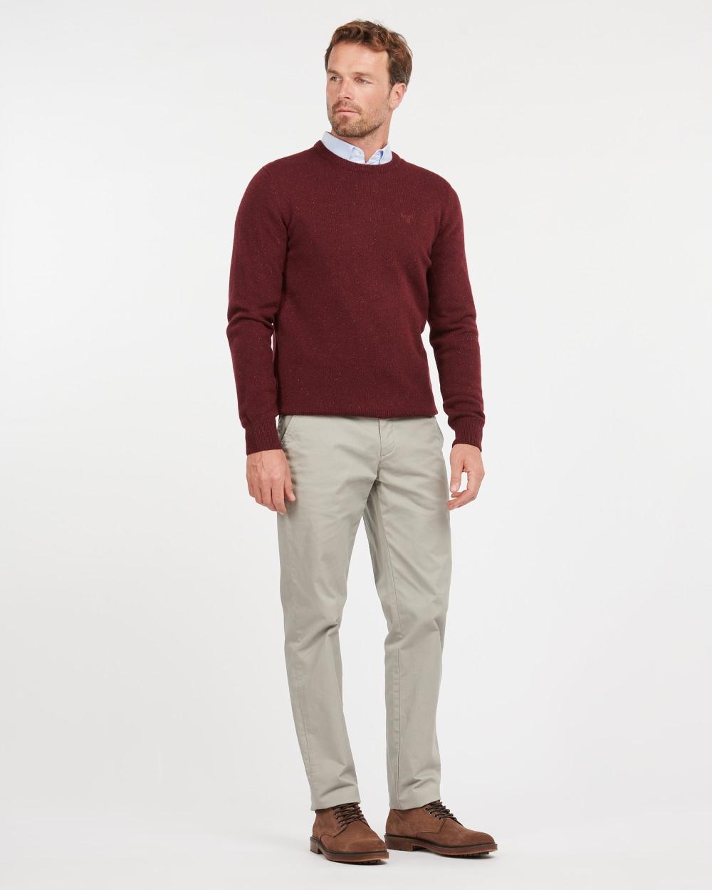 Maglia in pura lana Essential Tisbury MKN0844 RE56 BARBOUR 