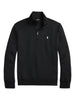 Felpa in cotone a mezza zip