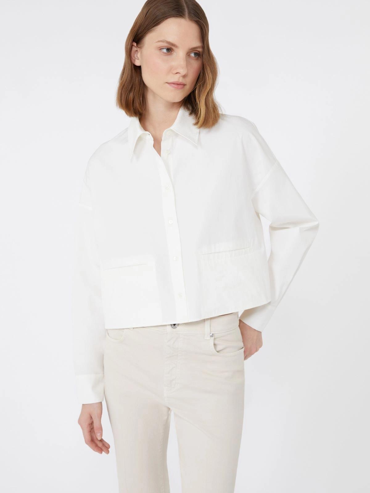 Camicia boxy in cotone pesante SVAGO 001 WEEKEND 