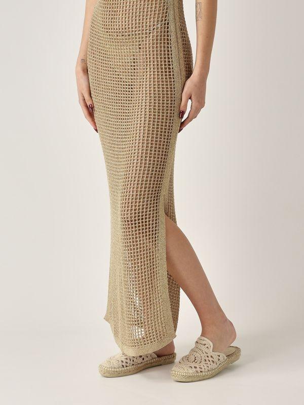 Abito donna Eileen in maglia lurex <BR/> EIE0001 08725L MC2 SAINT BARTH 