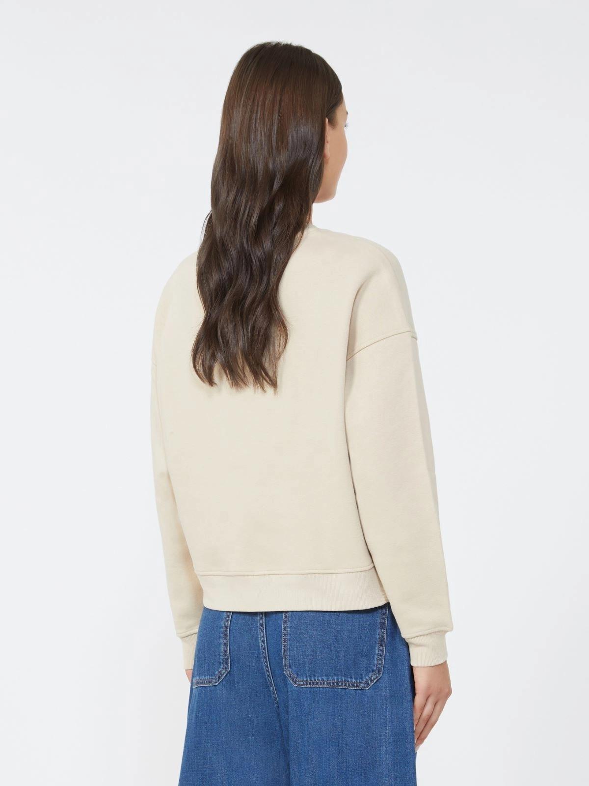 Felpa boxy in cotone GERBA 003 WEEKEND 