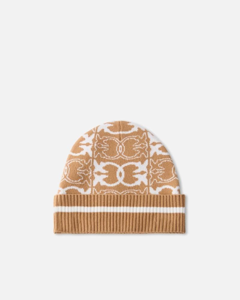 bulgaria Berretto con logo jacquard 105991A2YO MZ2 PINKO 