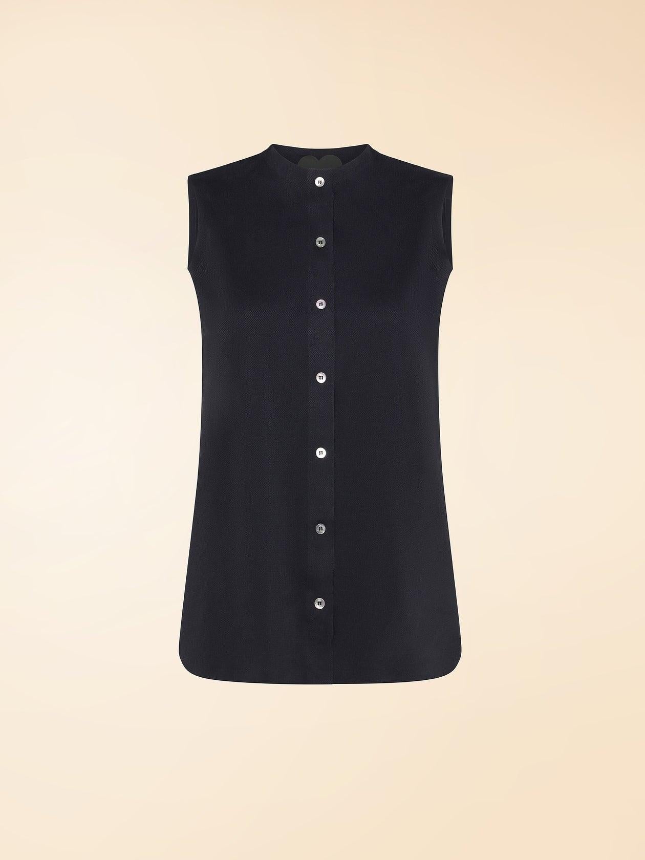 Oxford Sleeveless Wom Shirt<BR/> 26752 60 RRD 