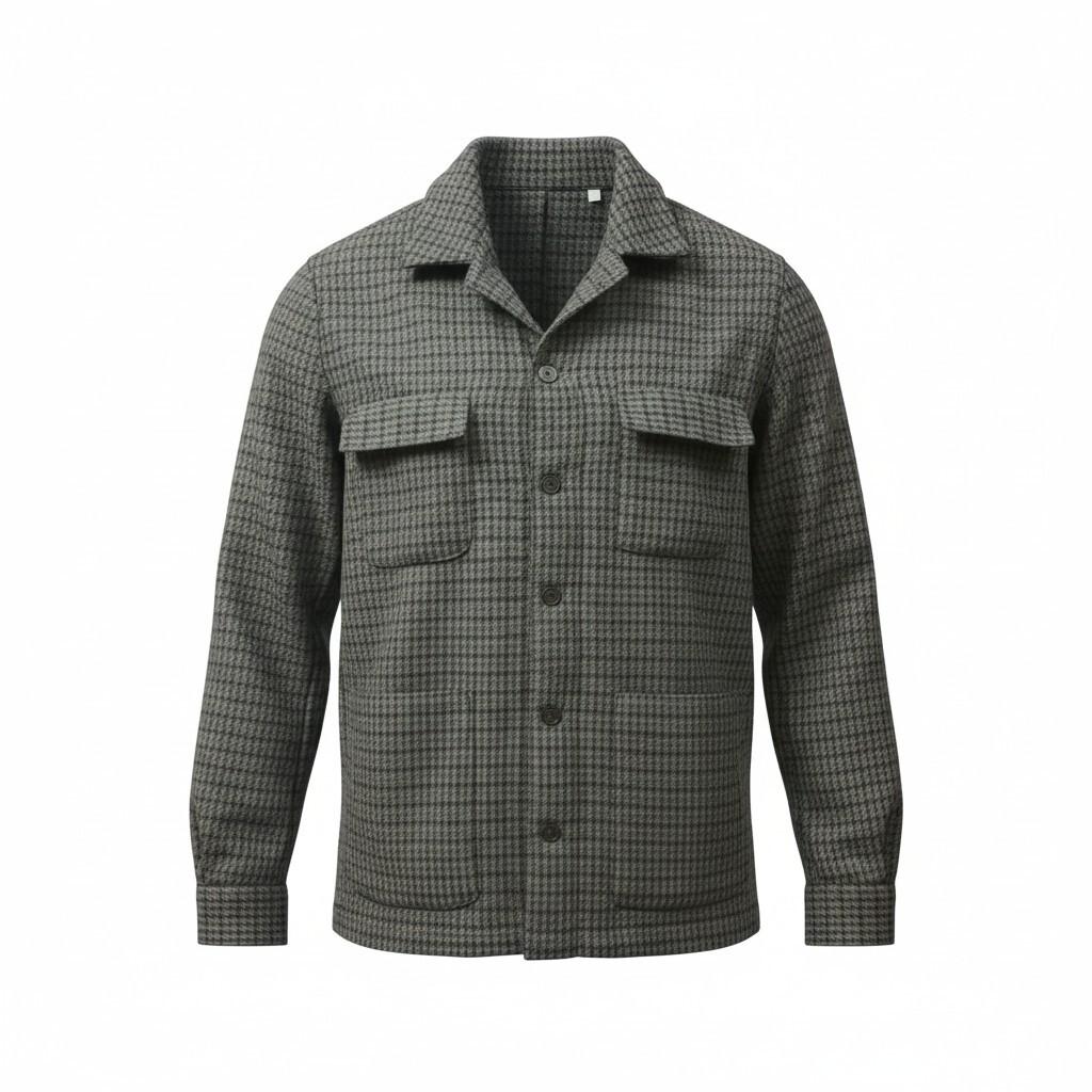 Overshirt Bastoncino in lana FIL3160 03 BASTONCINO 