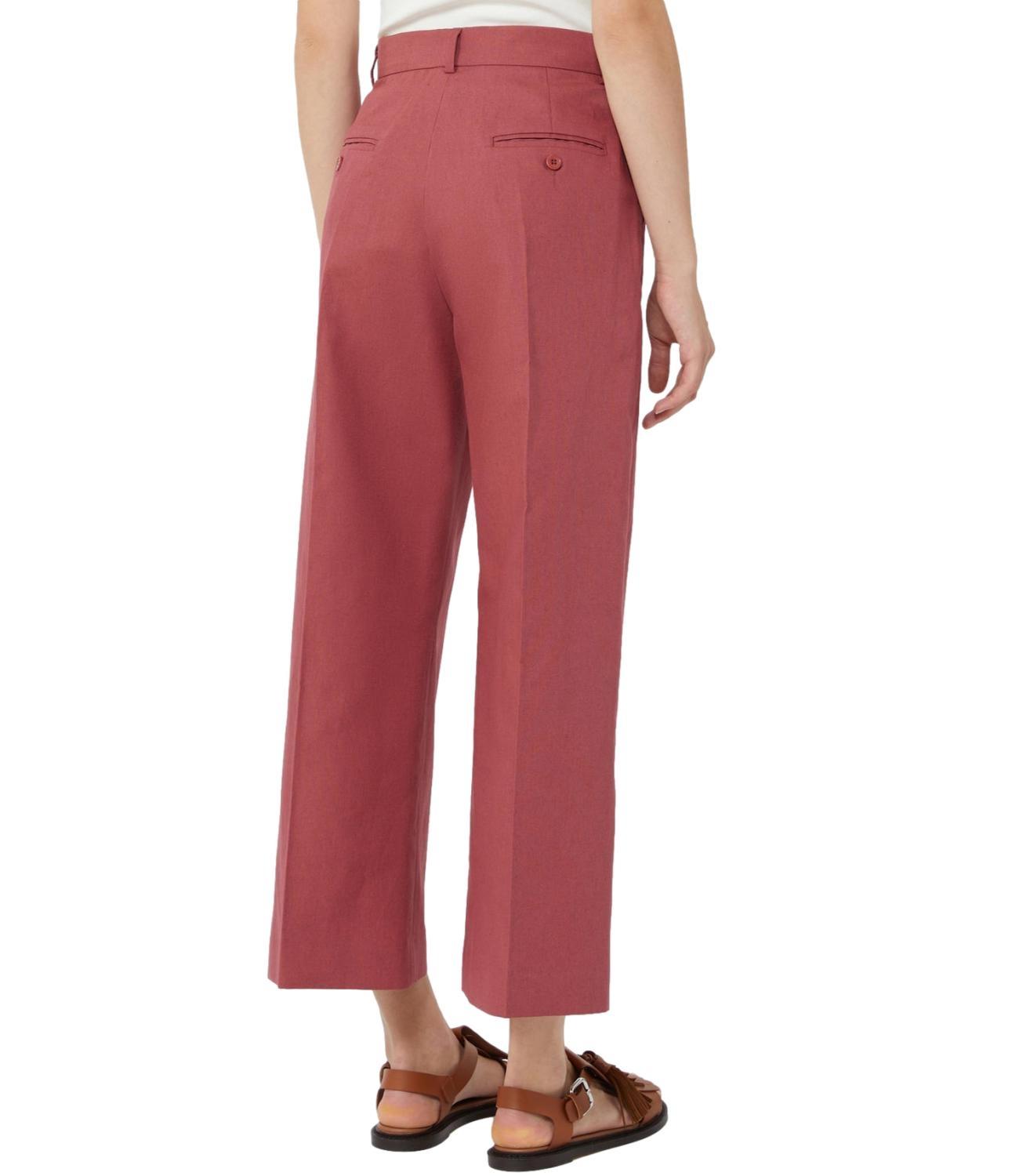 Pantalone in canvas di cotone e lino WKDZIRCONE 021 WEEKEND 