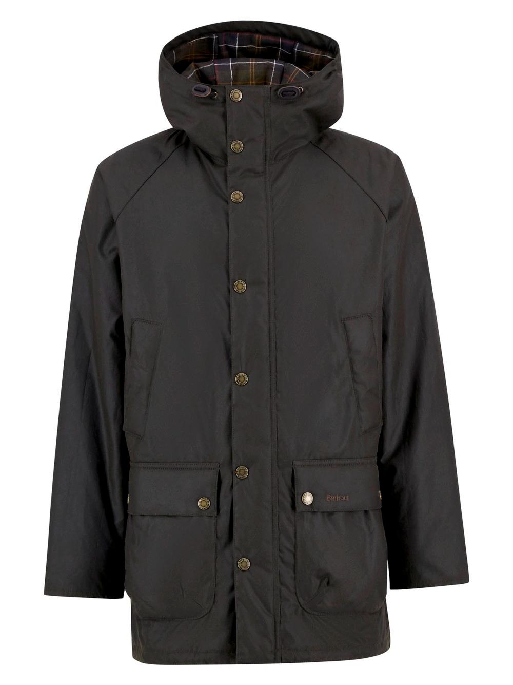 Parka in cotone cerato Bedale MWX2494 OL71 BARBOUR 
