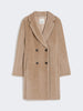 Cappotto midi in lana e alpaca