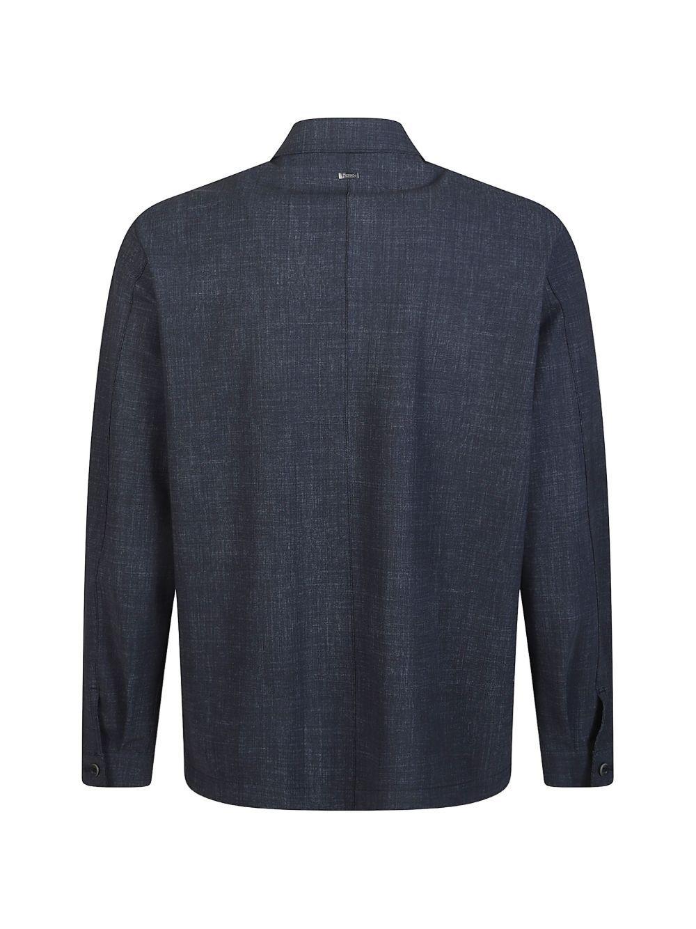 Herno Button-Up Overshirt<BR/> GI000602U12880S 9200 HERNO 