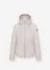 Giacca in softshell con cappuccio in tessuto tecnico
