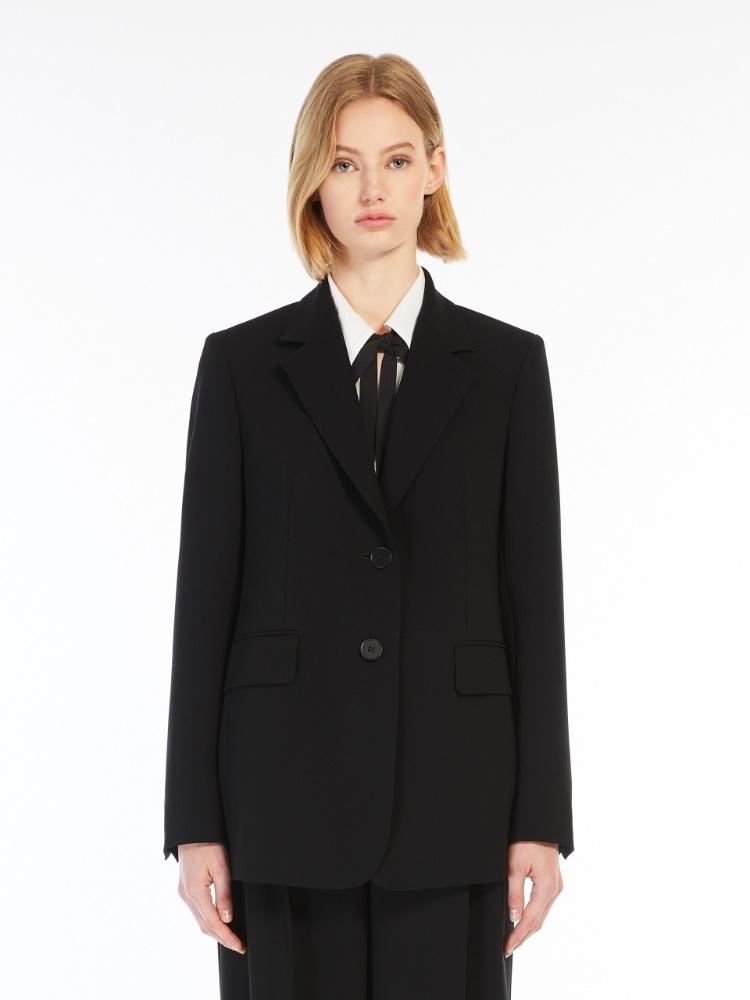 Blazer monopetto in cady LINZ 001 MAX MARA STUDIO 