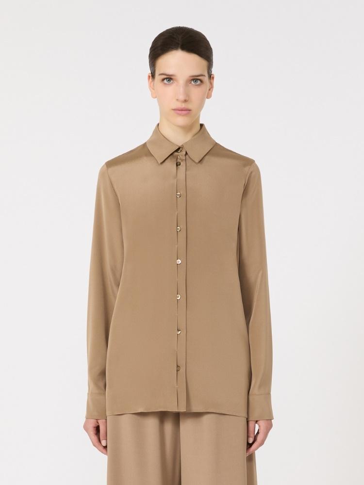 Camicia in cady di seta stretch AVION 007 MAX MARA 