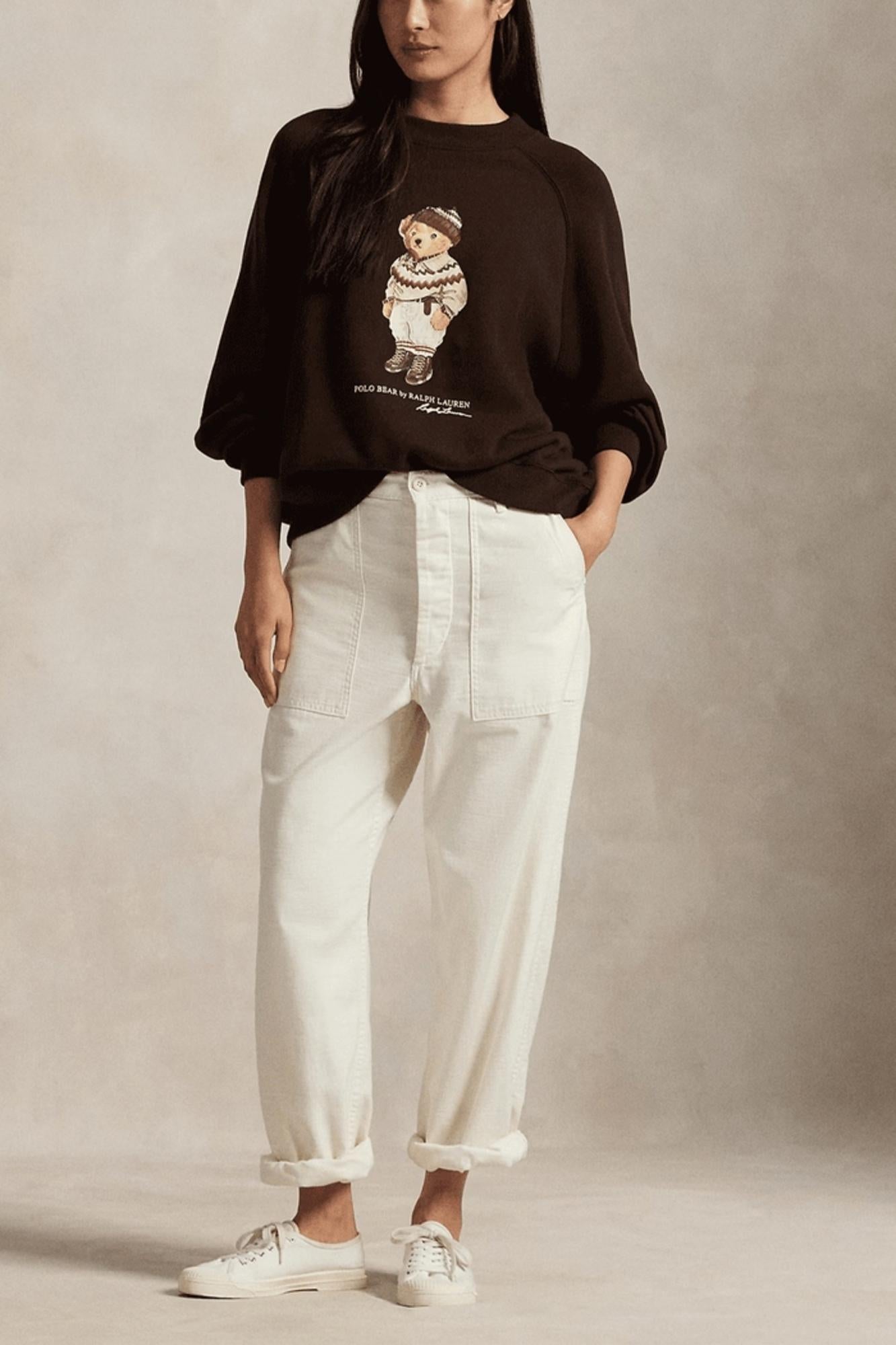 Felpa Polo Bear a girocollo 211A87105 001 RALPH LAUREN 