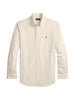 Camicia fantasia a righe in cotone elasticizzato