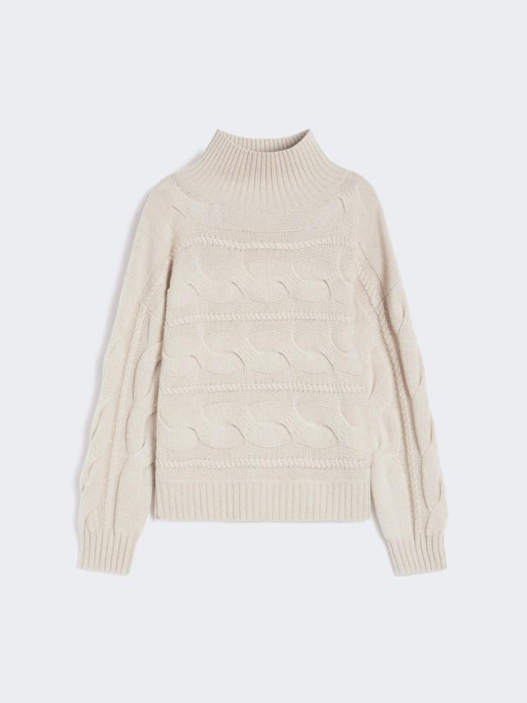 Maglia in lana e cachemire a trecce<BR/> VODKA 002 MAX MARA STUDIO 