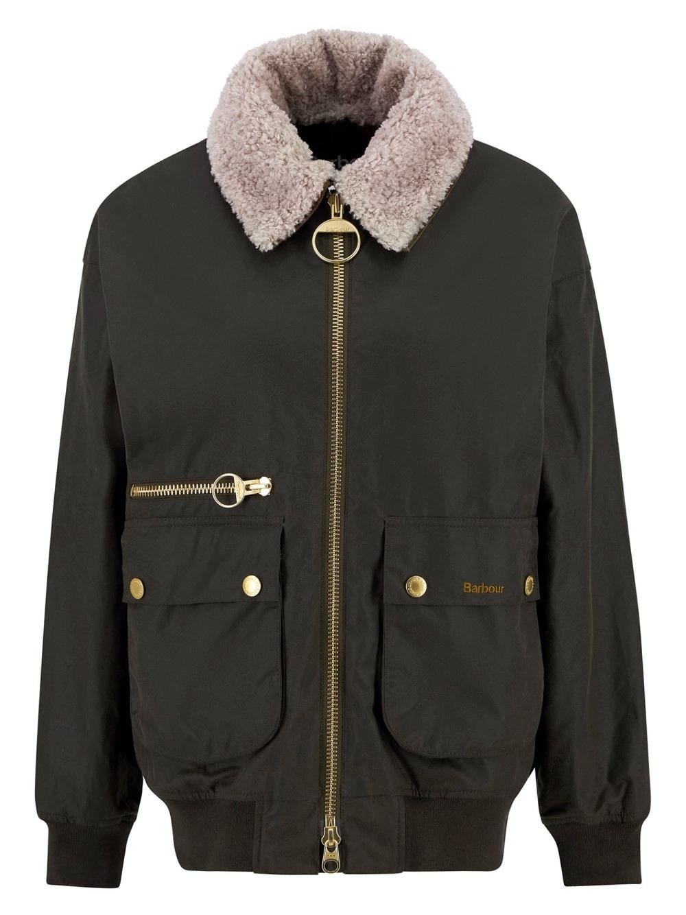 Bomber in cotone cerato Maxine LWX1488 OL99 BARBOUR 
