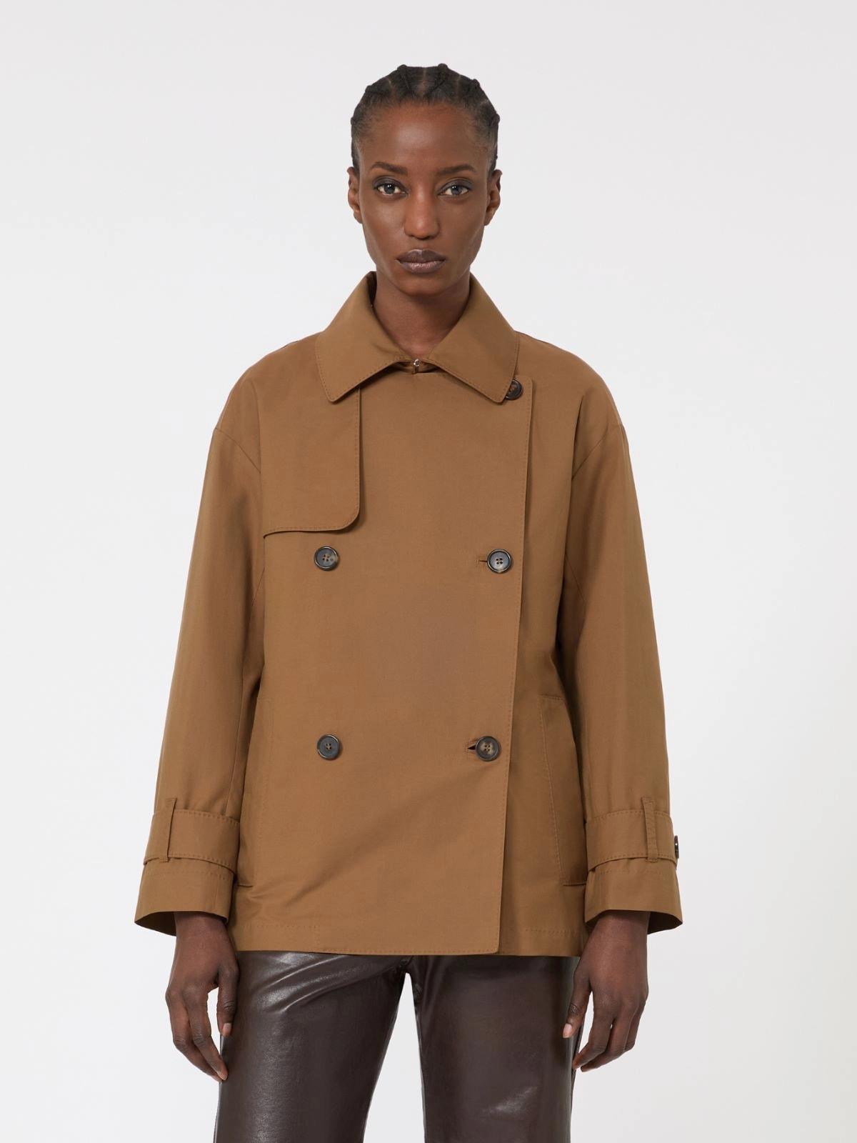 MTCZENO<BR/>Trench doppiopetto in cotone antigoccia MTCZENO 020 MAX MARA THE CUBE 