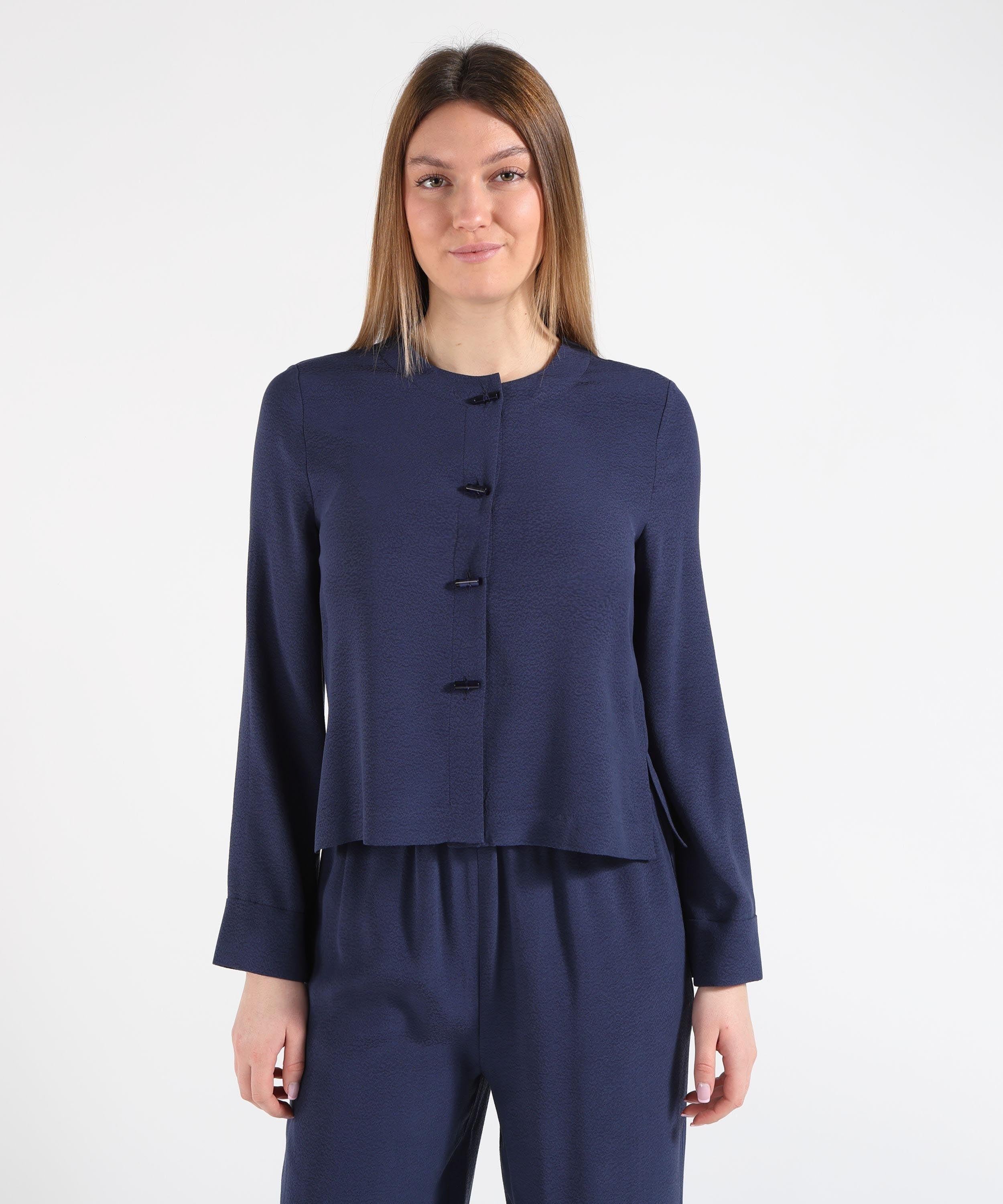 Cardigan donna in pura viscosa<BR/> EW003104AF20287 UB130 ARMANI 