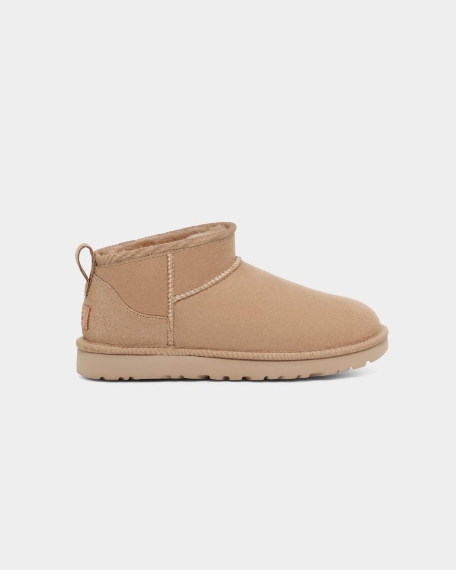 Scarpa donna Classic utra mini in pelle scamosciata 1116109 SAN UGG 