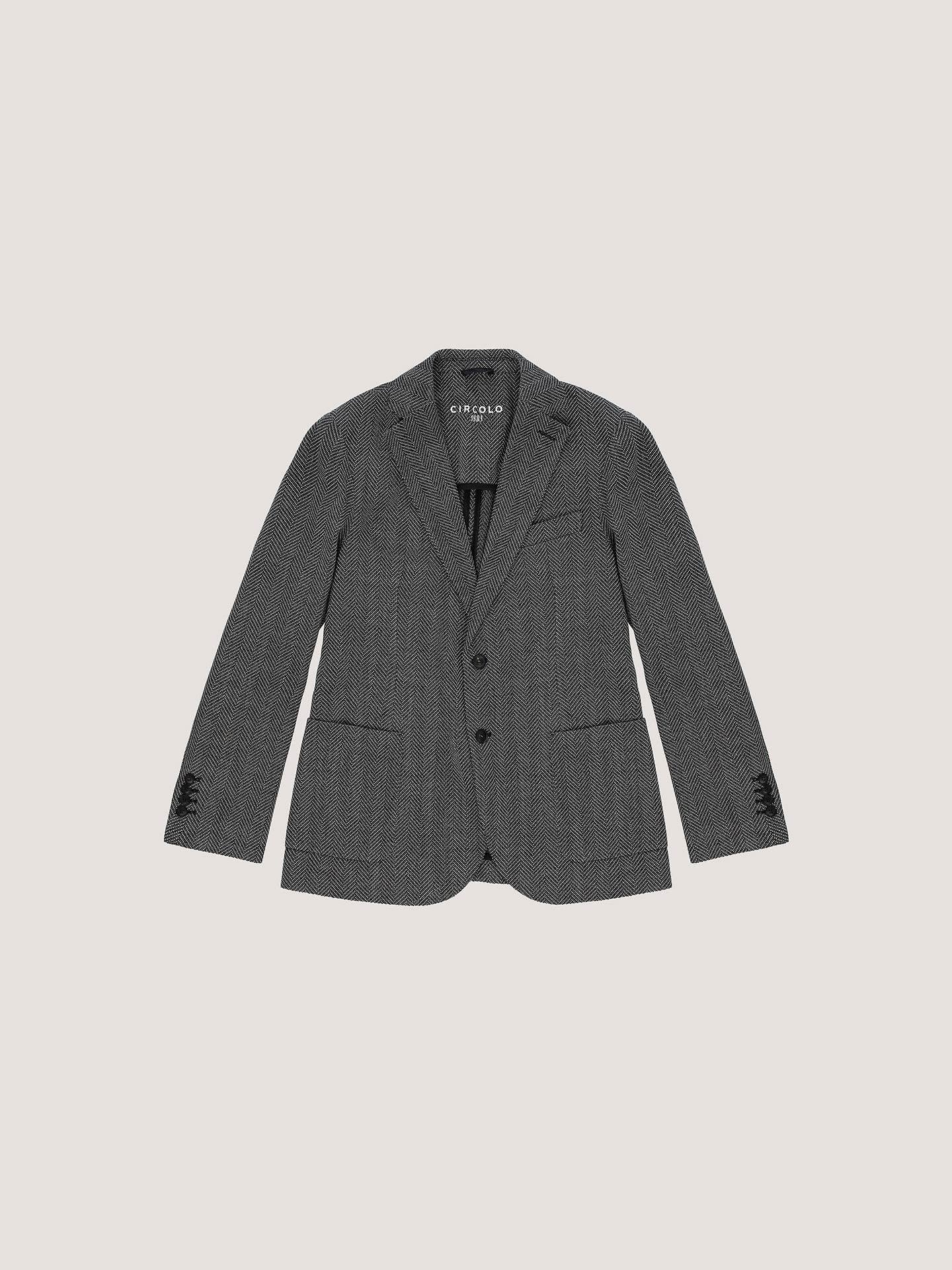 Giacca herringbone<BR/><BR/> CN5049 012 CIRCOLO 1901 