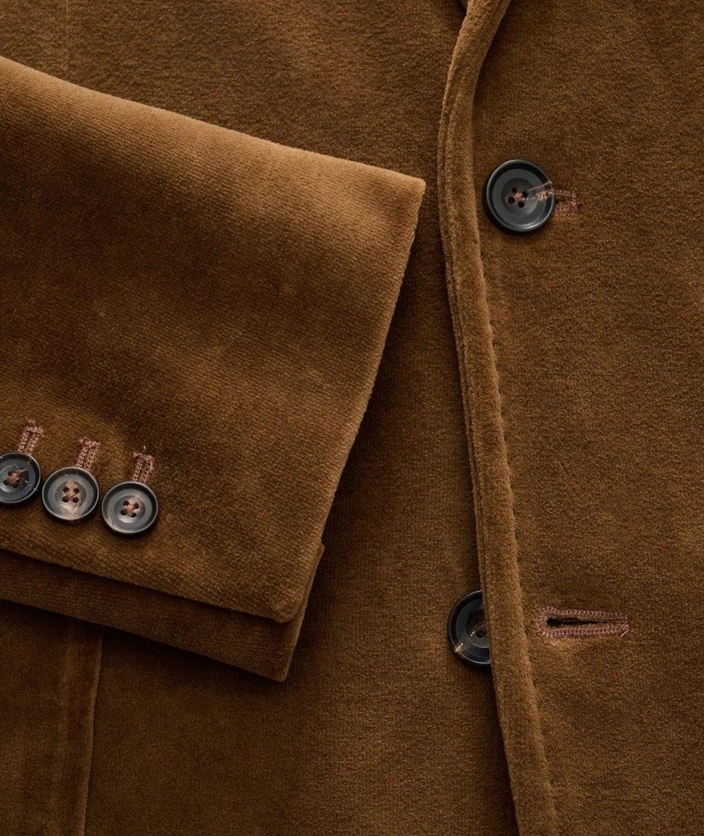 Giacca Blazer in velluto<BR/> CN4973 G1171 CIRCOLO 1901 