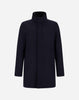 Cappotti e TrenchCARCOAT IN EASY WOOL E LIGHT FAUX FUR