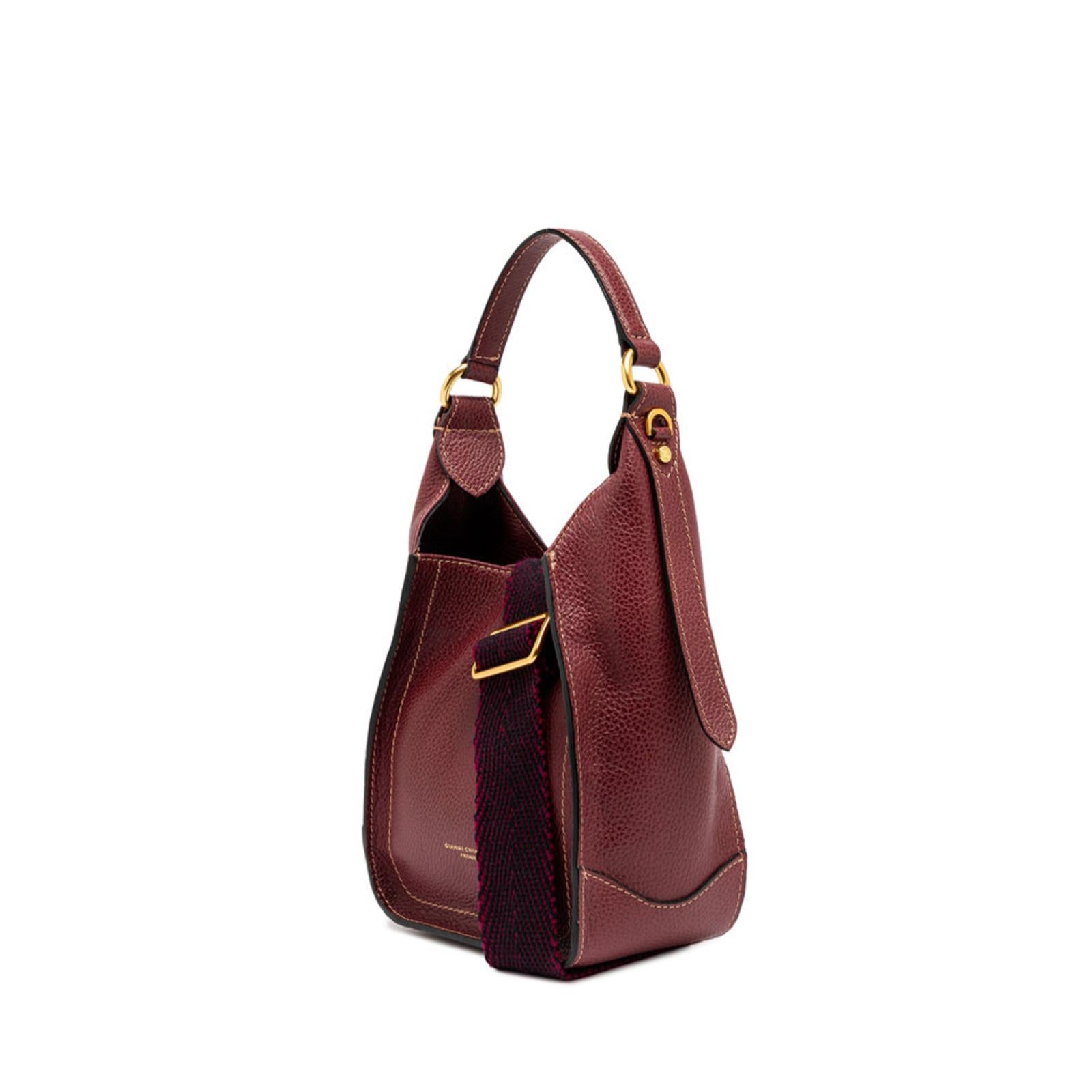 Borsa donna in pelle martellata Olly piccola