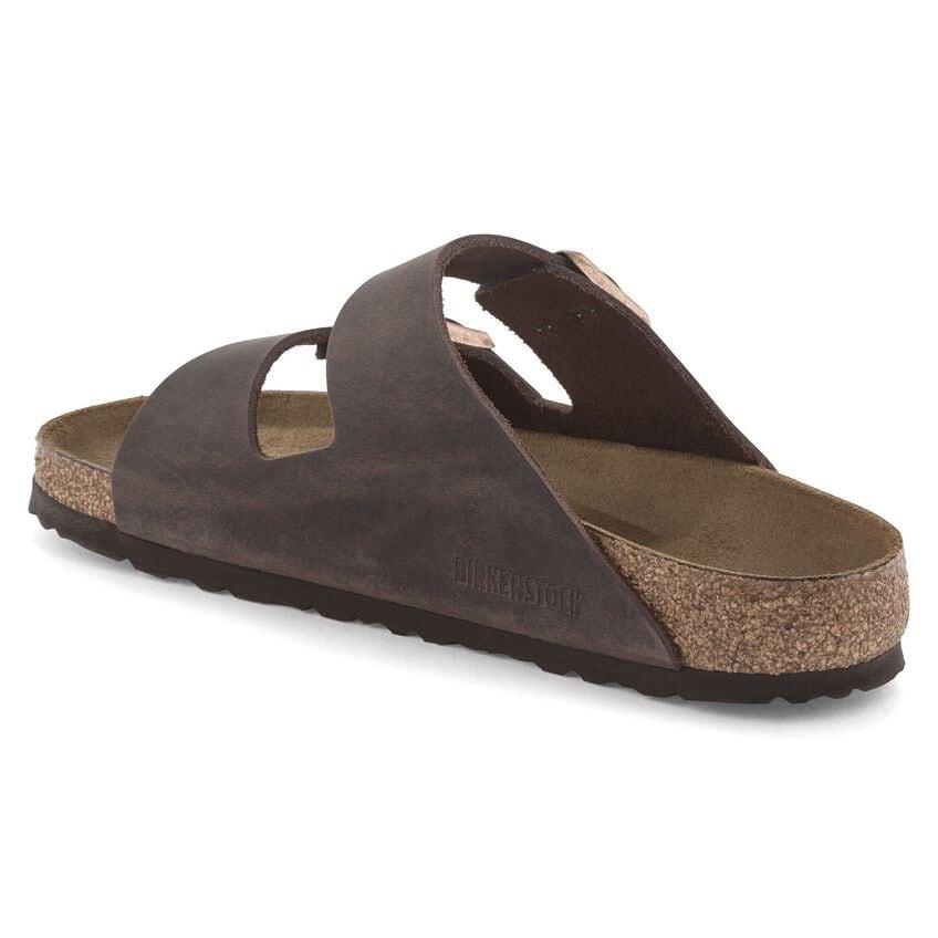 Ciabatta Arizona unisex in pelle oleata 052533ARIZONA HABANA BIRKENSTOCK 