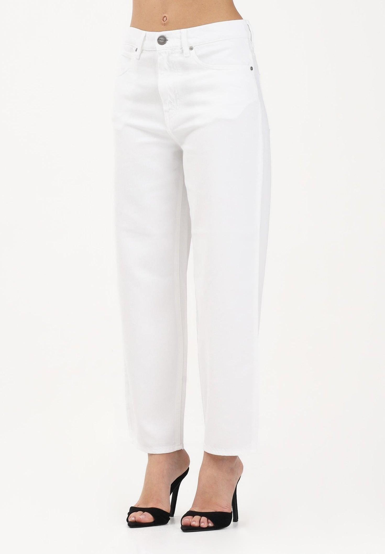 Jeans bianco da donna 103857A3E1 Z04 PINKO 