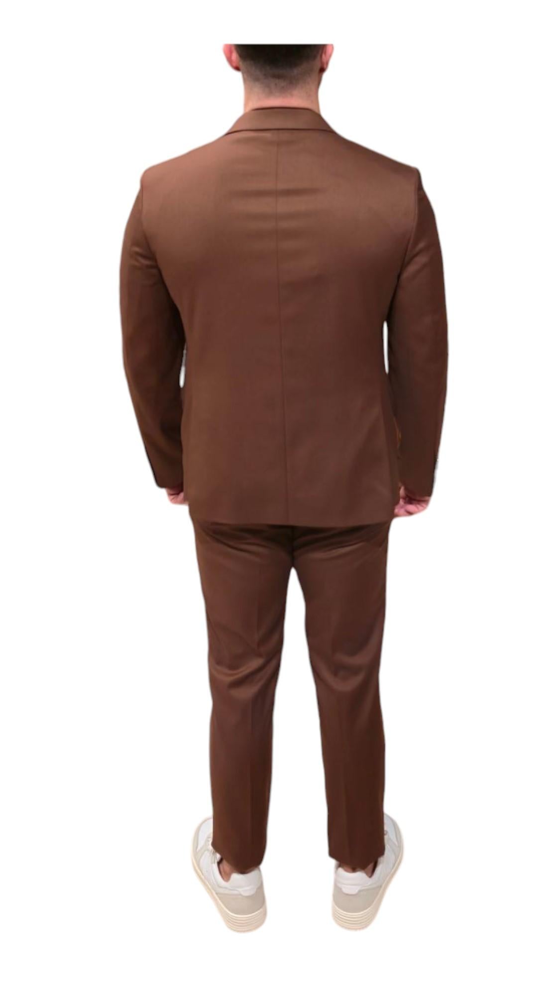 abito uomo monopetto 2 pezzi 3732A3109C243785 29 MANUEL RITZ 