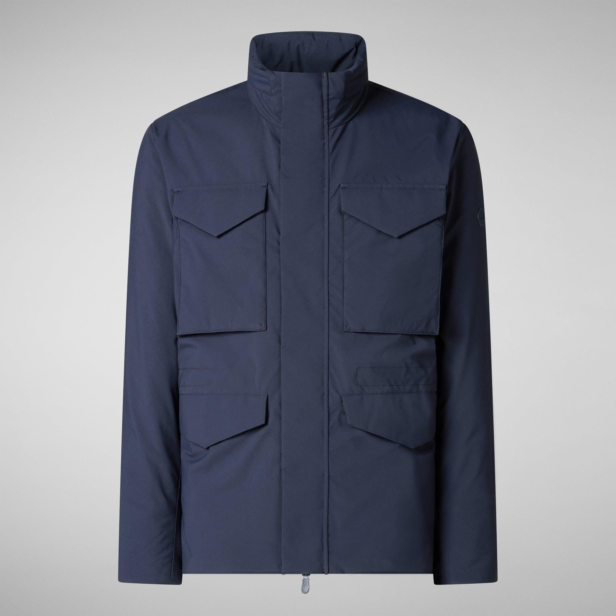 Men's jacket in recycled polyester