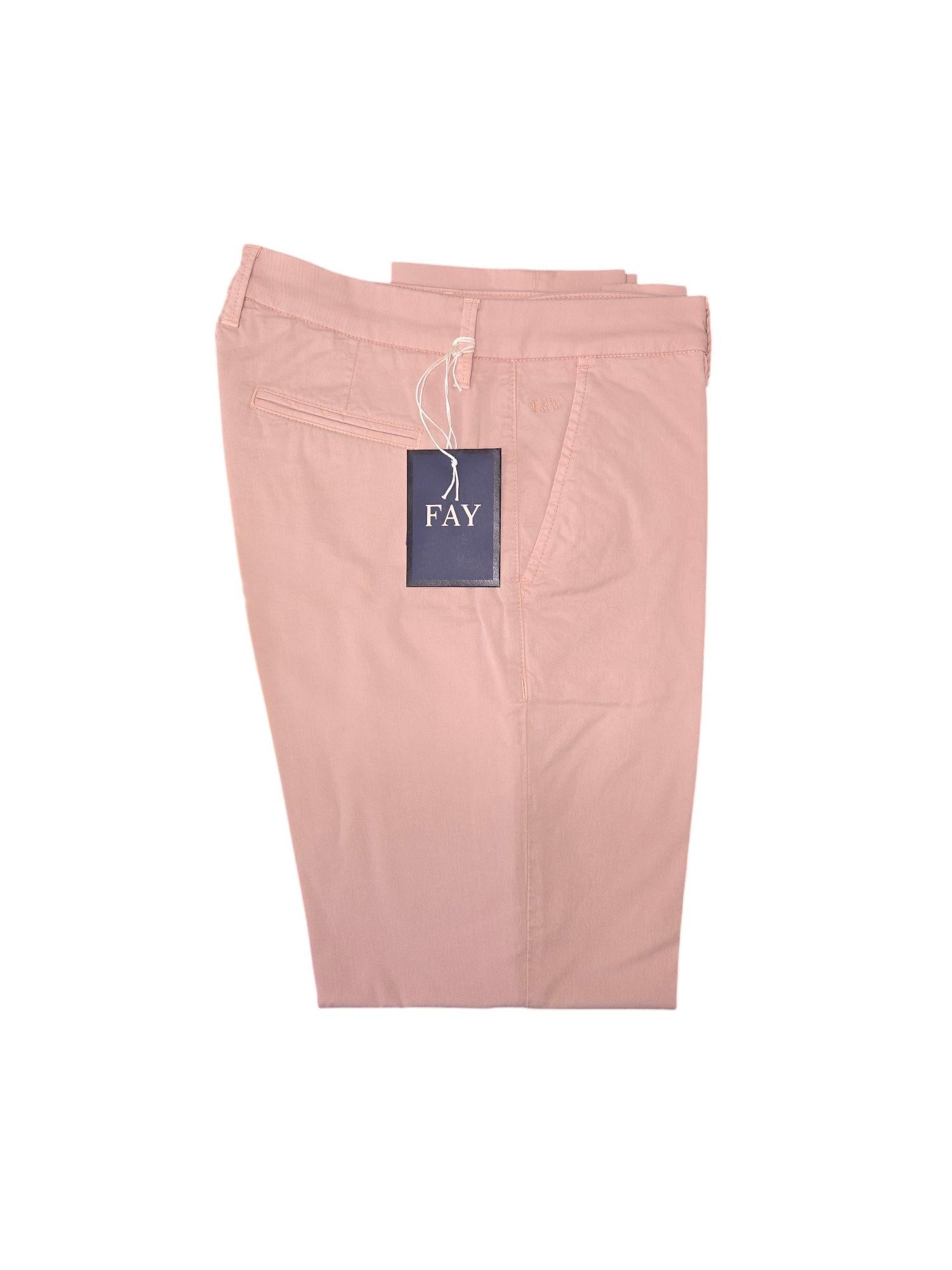 Pantaloni in Raso Stretch<BR/> NTW8050530TWBT M002 FAY 