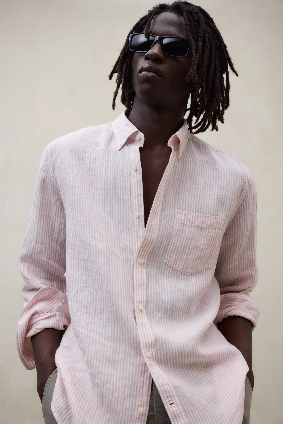 Camicia Adan Rosa<BR/><BR/> ADAN 174 ECOALF 