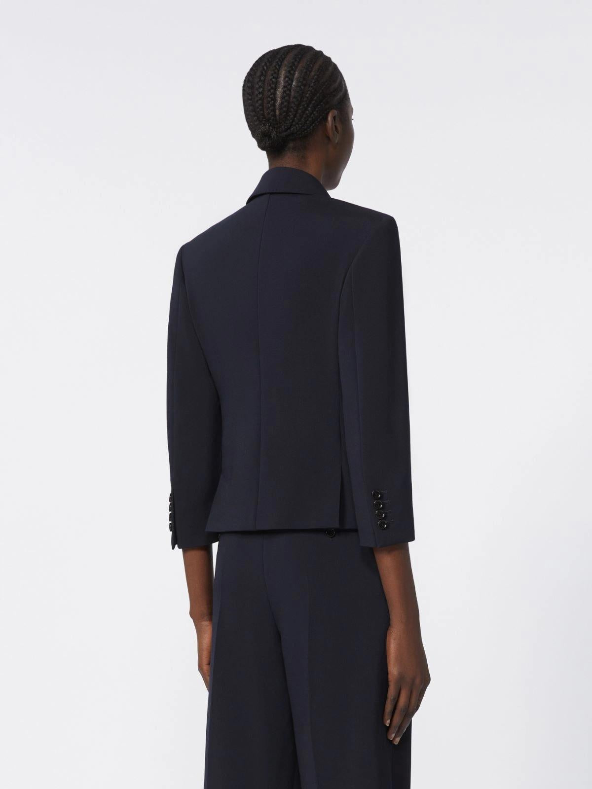 MXMDORICO<BR/>Blazer crop in tela di lana MXMDORICO 002 MAX MARA 