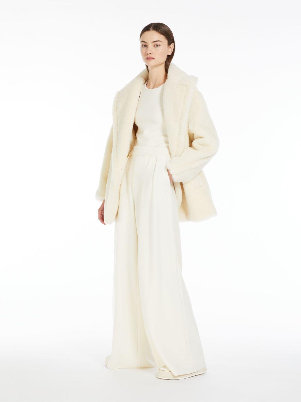 Teddy Bear Icon Coat corto in alpaca e lana OLGA 001 MAX MARA 
