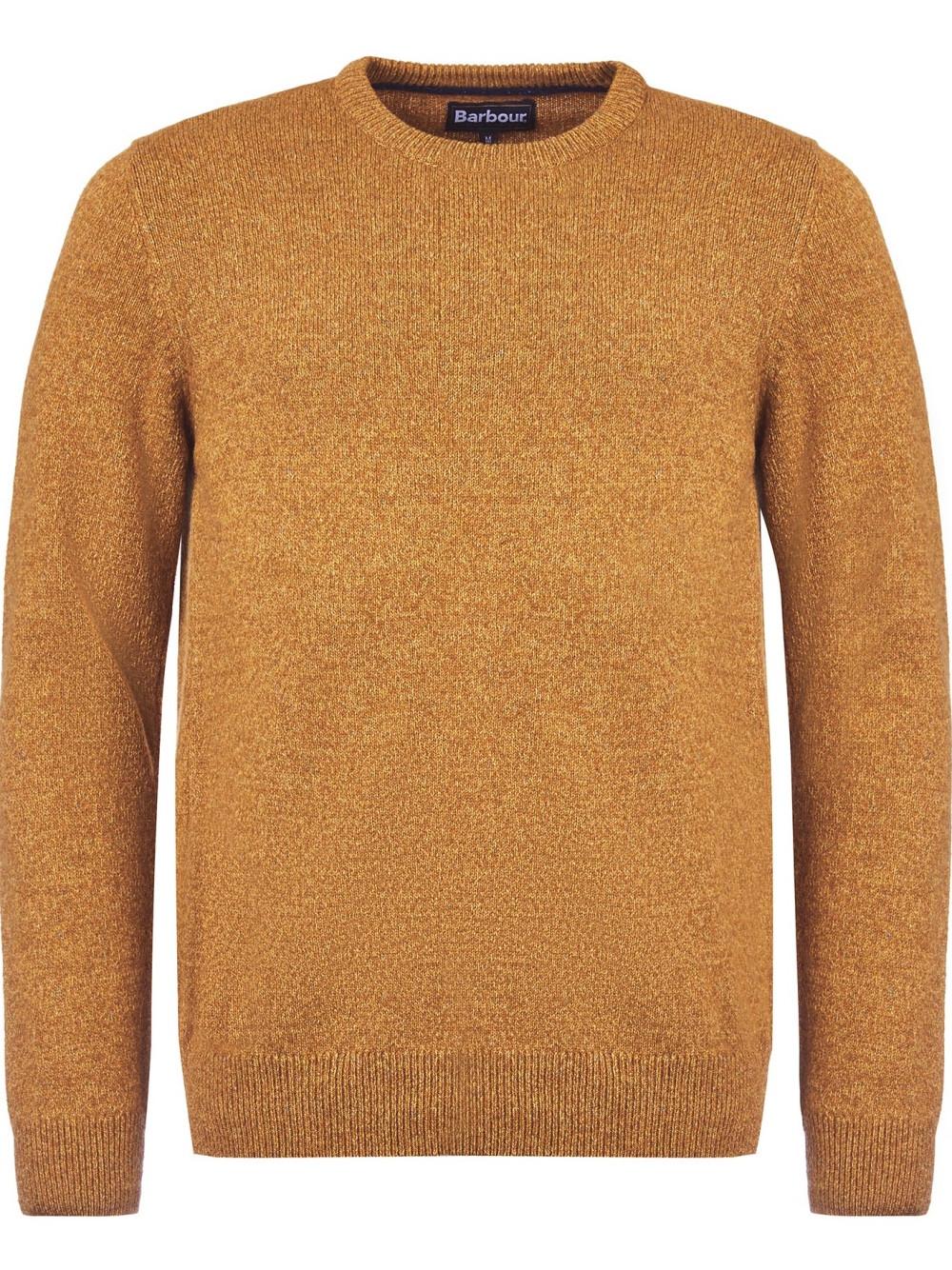 Maglia in pura lana Essential Tisbury MKN0844 OR33 BARBOUR 