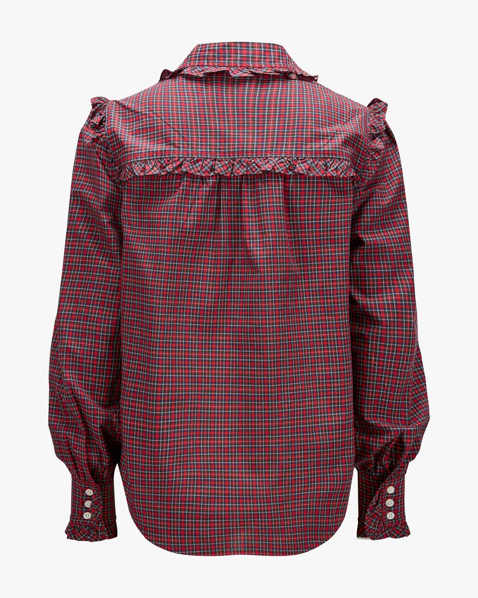 Camicia donna in cotone a quadri